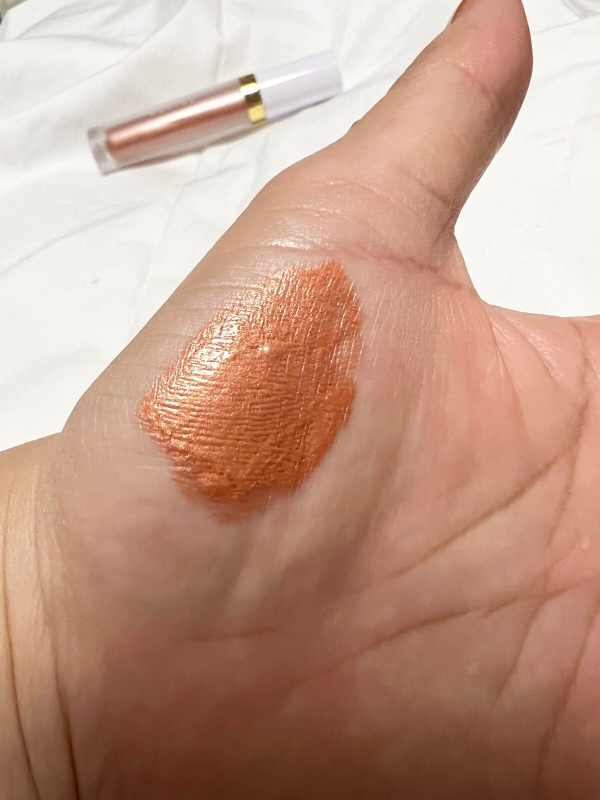 トーン ペタル リキッド アイシャドウ/to/one/リキッドアイシャドウを使ったクチコミ(3枚目)