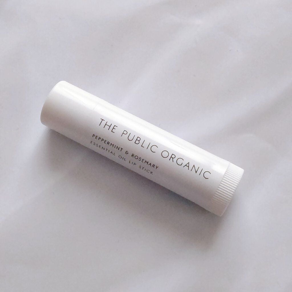 オーガニック認証 精油リップスティック スーパーリフレッシュ クリア/THE PUBLIC ORGANIC/リップクリームを使ったクチコミ(1枚目)