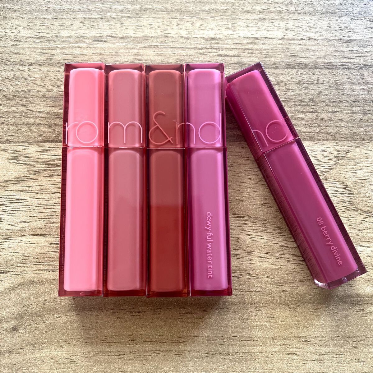 デュイフルウォーターティント/rom&nd/リップティントを使ったクチコミ（1枚目）