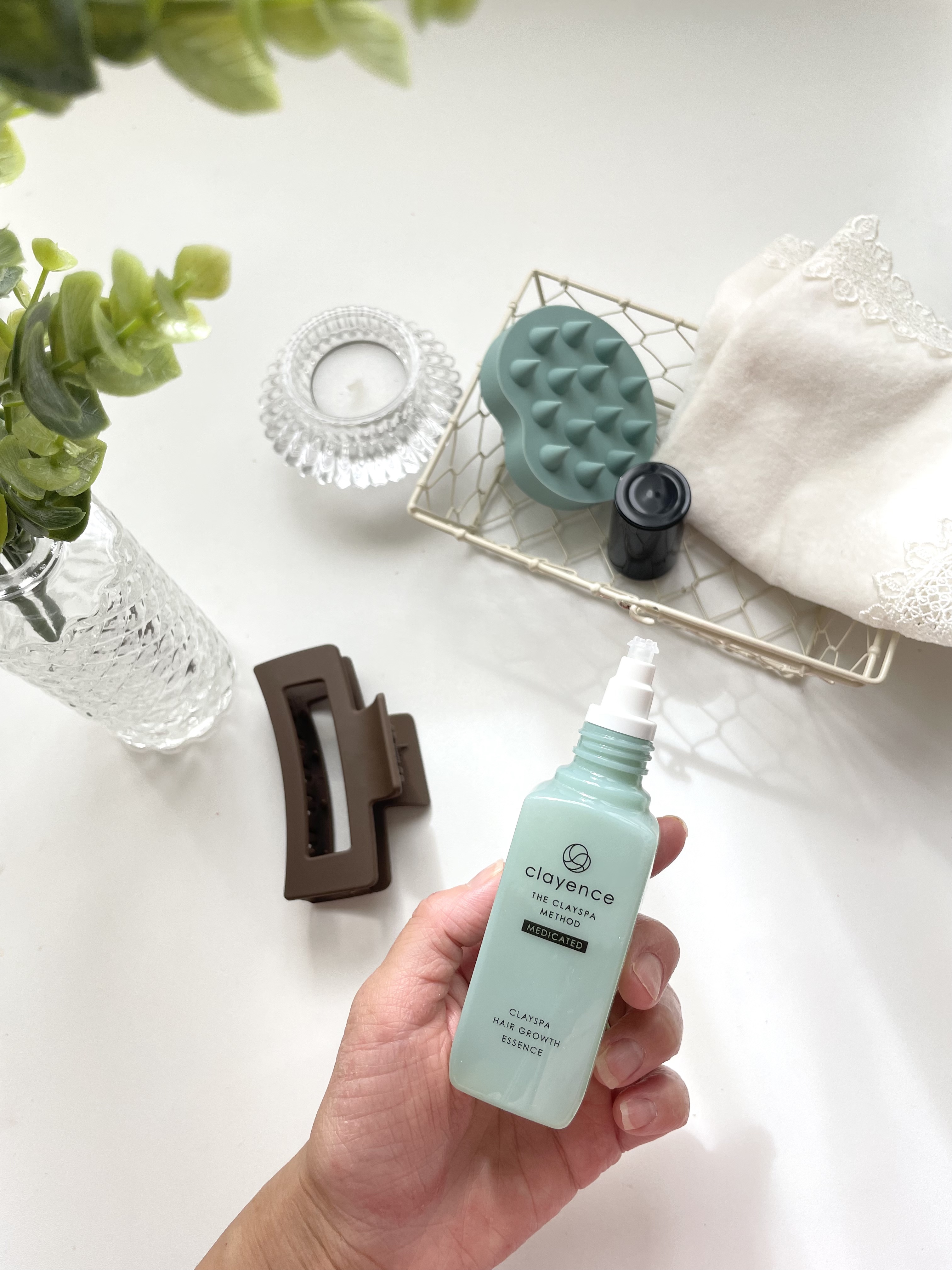 クレイスパ 薬用育毛刺 ヘアグロウ/clayence/頭皮ローションを使ったクチコミ（3枚目）