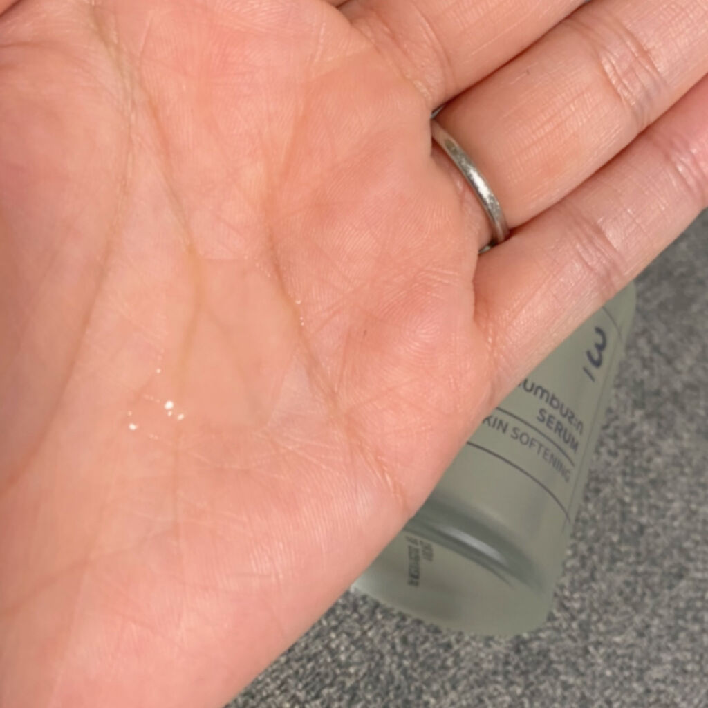 3番 すべすべキメケアセラム/numbuzin/美容液を使ったクチコミ（3枚目）