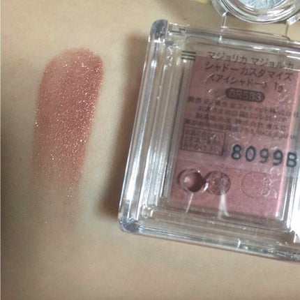 シャドーカスタマイズ/MAJOLICA MAJORCA/単色アイシャドウを使ったクチコミ(4枚目)