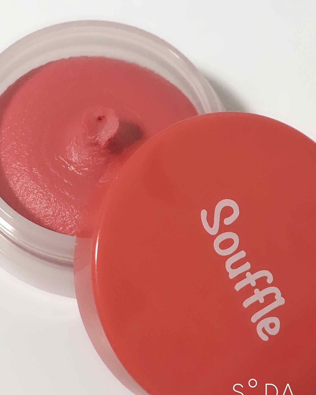 スフレチーク Souffle/DAISO/ジェル・クリームチークを使ったクチコミ（3枚目）