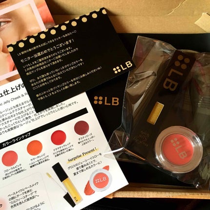 ドラマチックジェリー チーク&ルージュ/LB/ジェル・クリームチークを使ったクチコミ(1枚目)