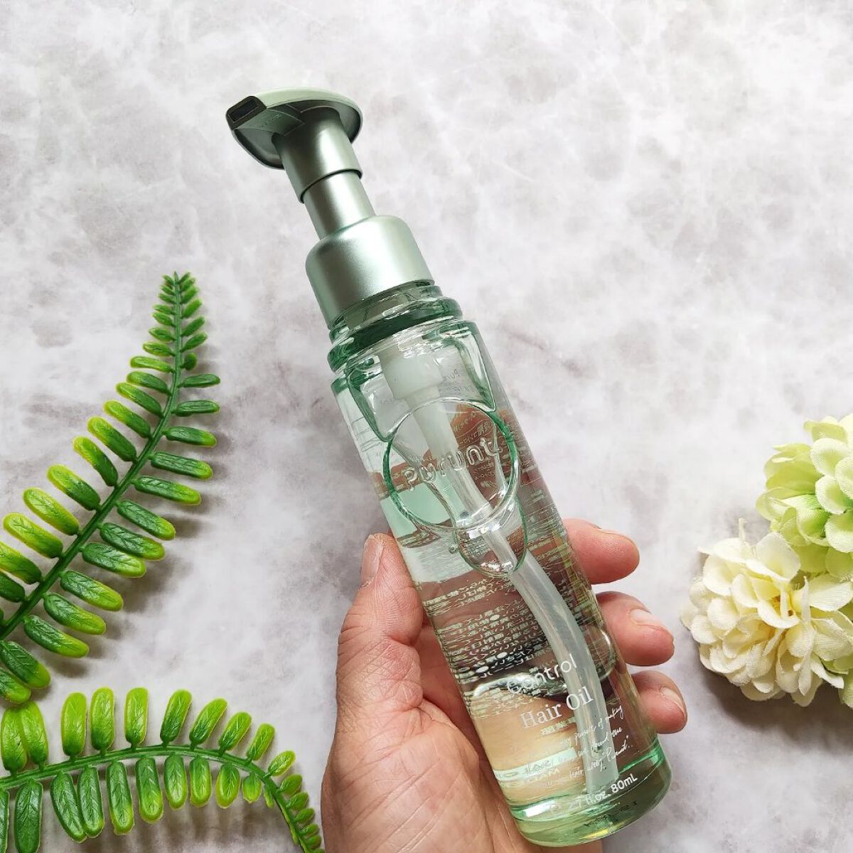 プルント コントロール美容液ヘアオイル/Purunt./ヘアオイルを使ったクチコミ（2枚目）