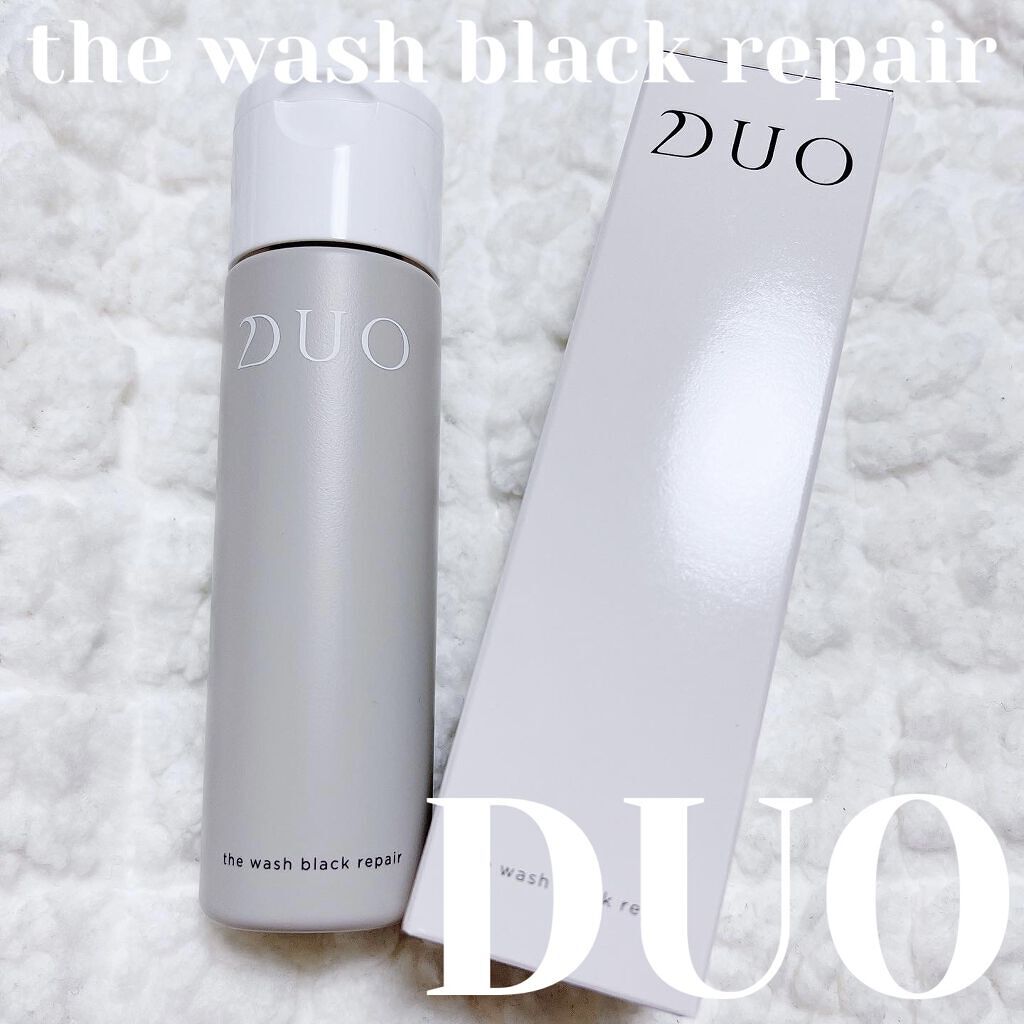 デュオ ザ ウォッシュ ブラックリペア/DUO/洗顔パウダーを使ったクチコミ（1枚目）