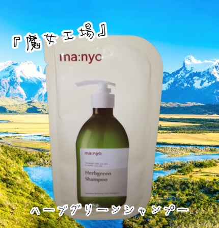 manyo ハーブグリーンシャンプーのクチコミ「⭐お試しシャンプー⭐
#魔女工場#ma:nyo
#韓国コスメ
#購入品
『ハーブグリー.....」(1枚目)