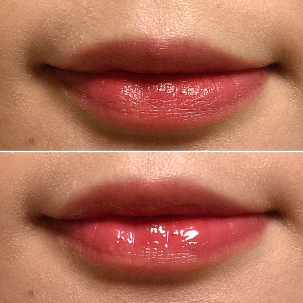 プランプ&フィックスリップコート/メイクハック/リップグロスを使ったクチコミ(3枚目)