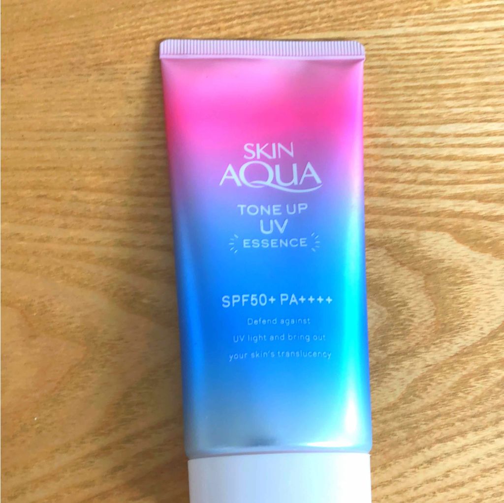 スキンアクア トーンアップUVエッセンス/スキンアクア/日焼け止めクリームを使ったクチコミ（1枚目）