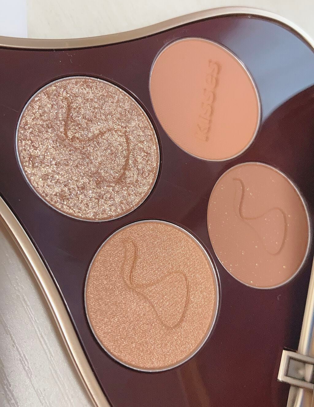 キスチョコレート プレイカラーアイズ/ETUDE/アイシャドウパレットを使ったクチコミ(3枚目)