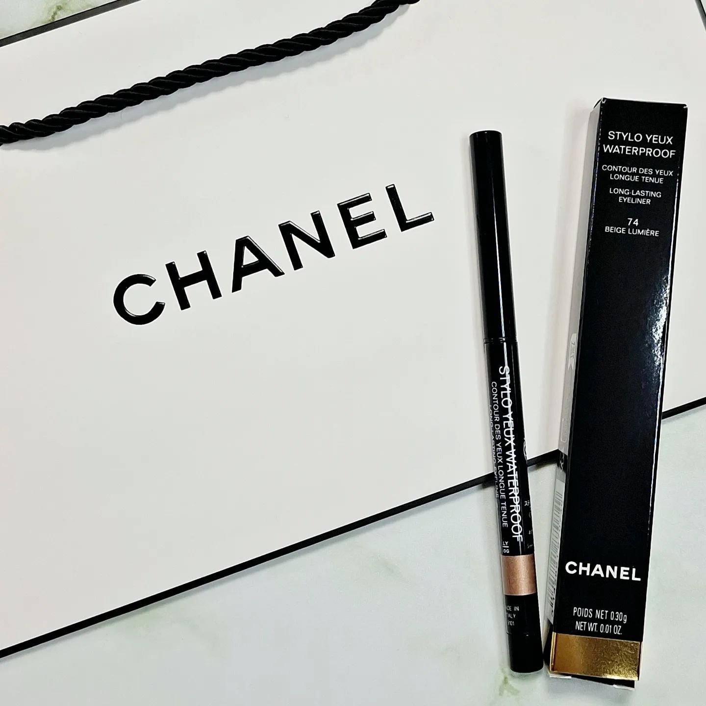 スティロ ユー ウォータープルーフ N/CHANEL/ペンシルアイライナーを使ったクチコミ（1枚目）