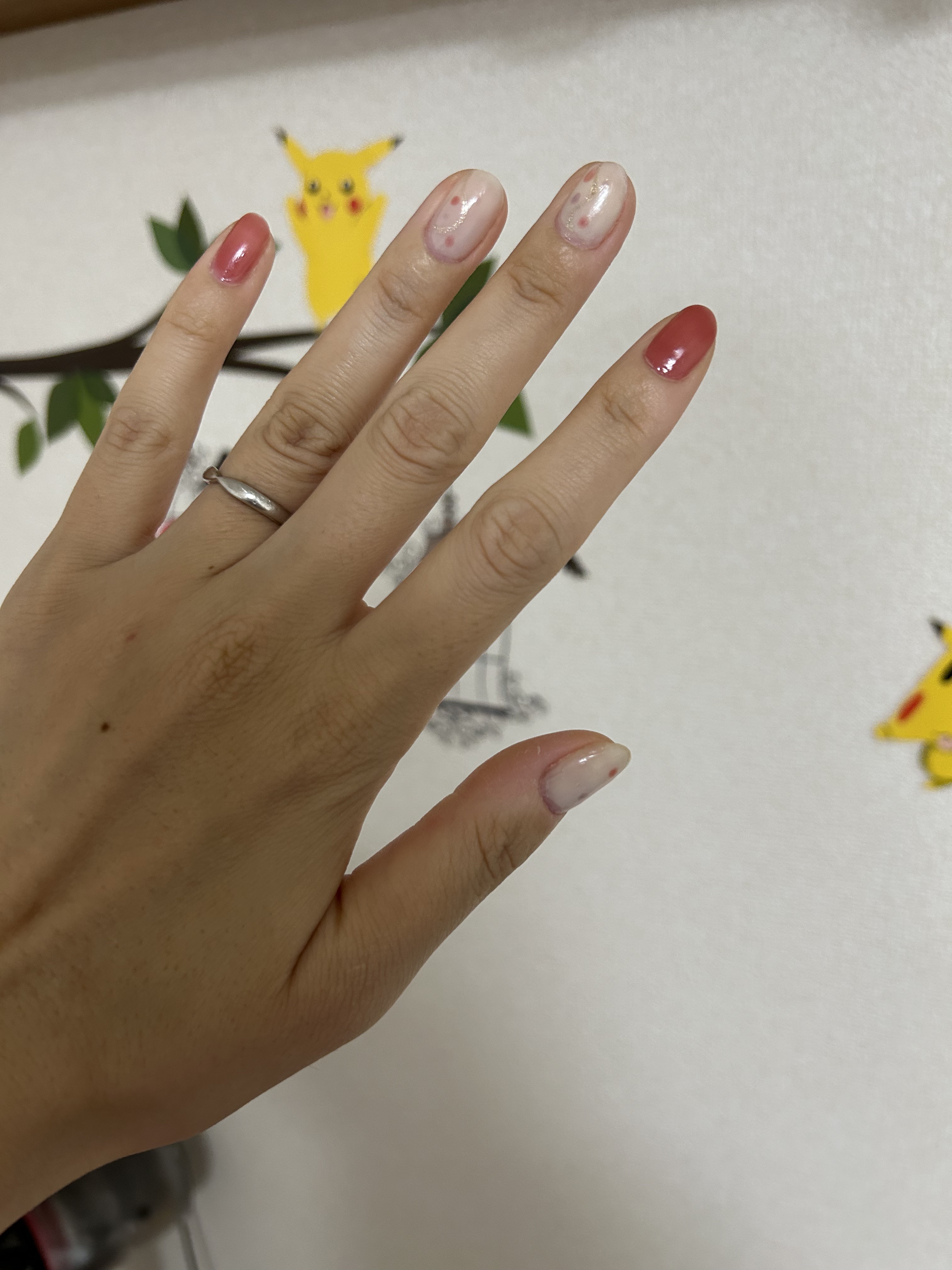 カラフルネイルズ/キャンメイク/マニキュアを使ったクチコミ（3枚目）