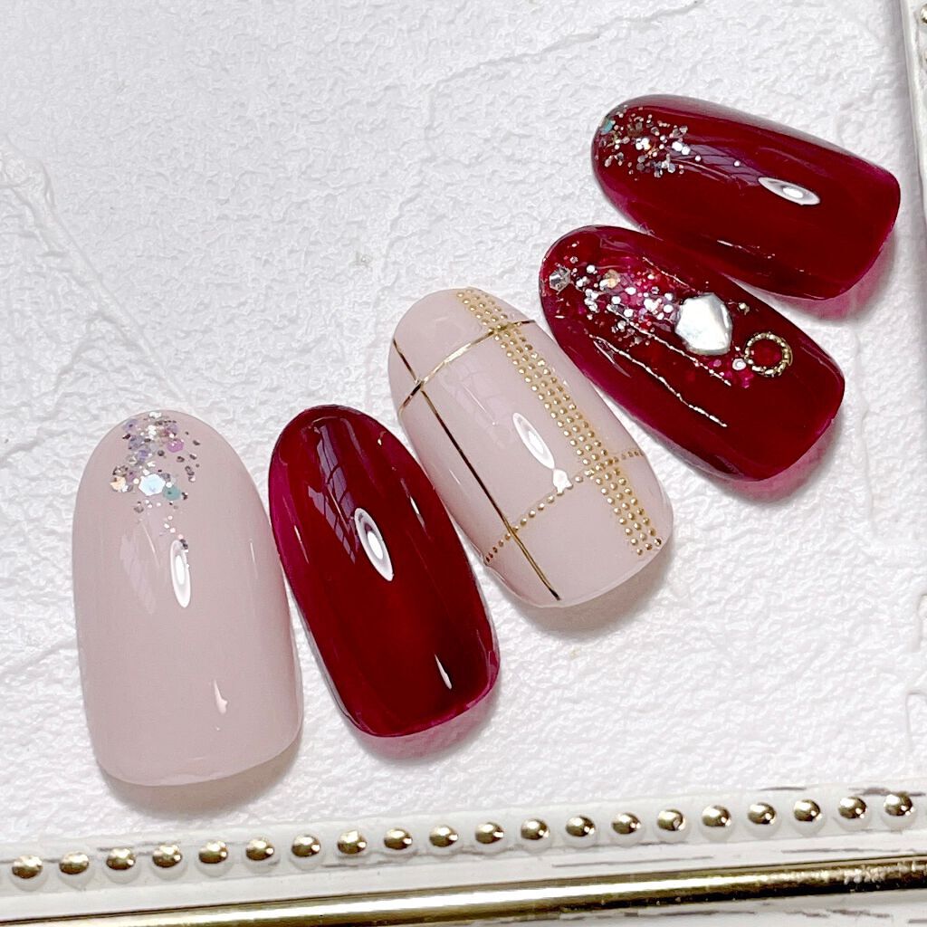 ネイルラッカー mini 48672 ルビー/ORLY/マニキュアを使ったクチコミ（3枚目）