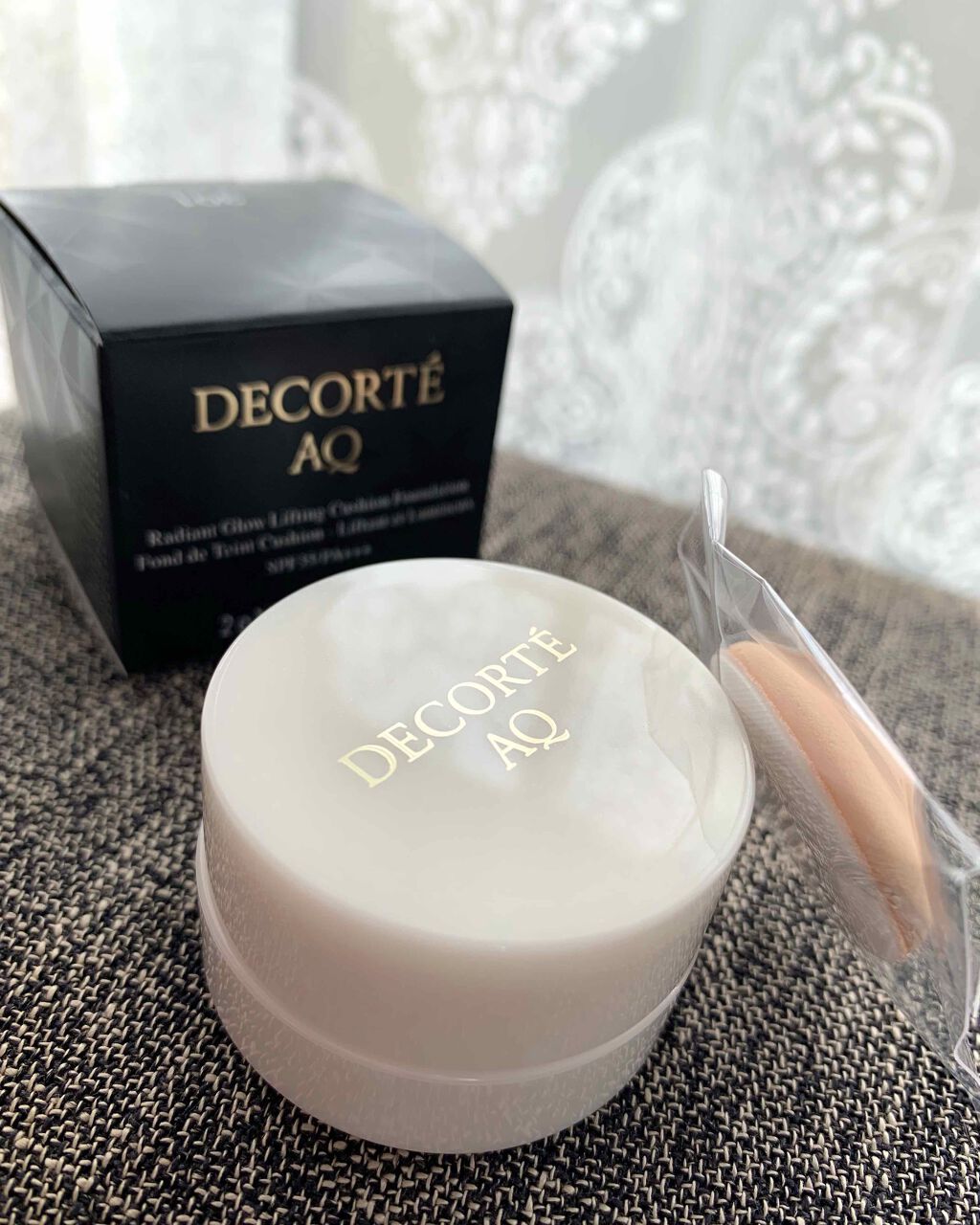 AQ スキン フォルミング クッションファンデーション トーン アップ/DECORTÉ/クッションファンデーションを使ったクチコミ(1枚目)