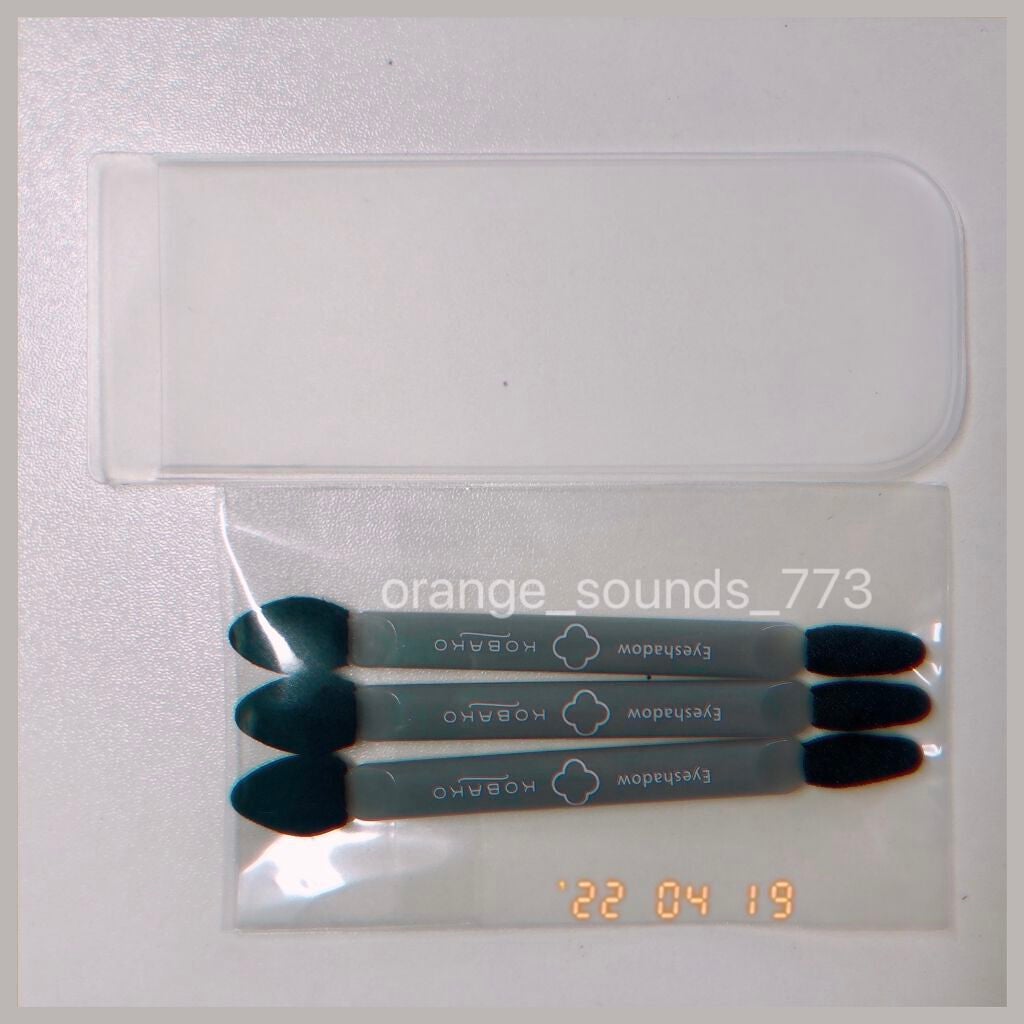 KOBAKO アイシャドウチップ(3本入)/KOBAKO/メイクブラシを使ったクチコミ(2枚目)