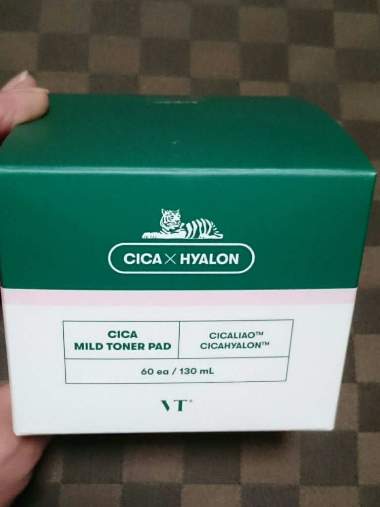 CICA マイルドトナーパッド/VT/トナーパッドを使ったクチコミ（1枚目）