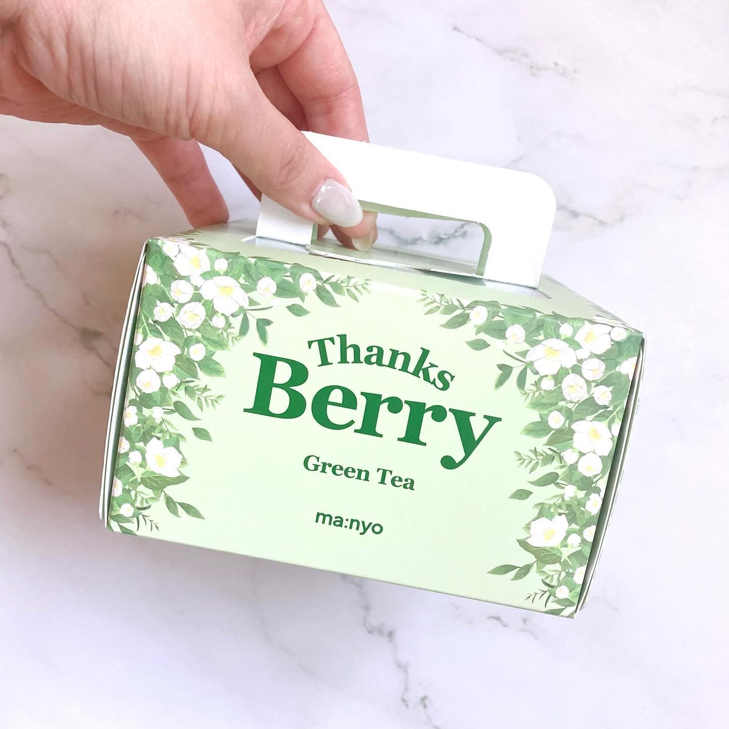 Thanks Berry グリーンティーシートマスク/manyo/シートマスク・パックを使ったクチコミ（1枚目）