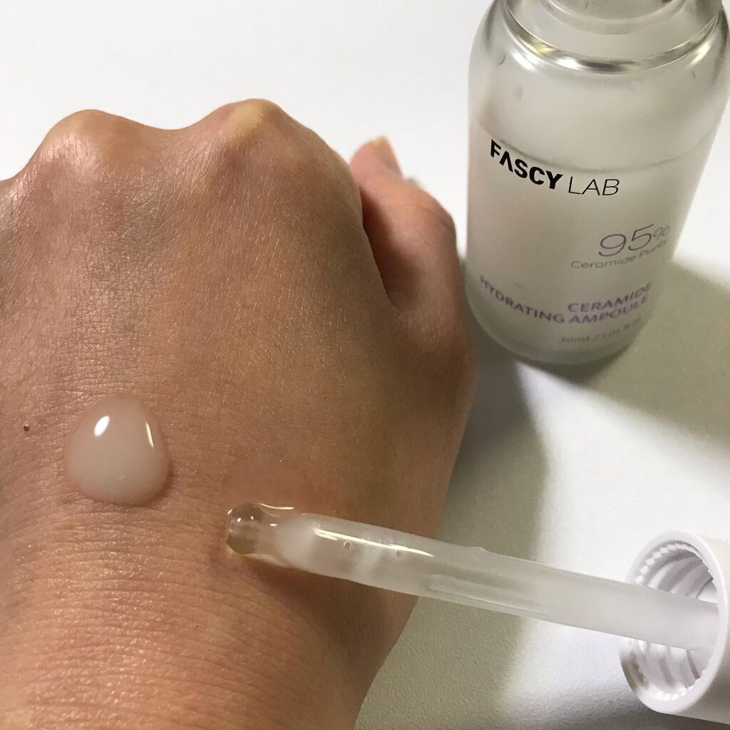 セラミドハイドレーティングアンプル/FASCY LAB/美容液を使ったクチコミ（2枚目）