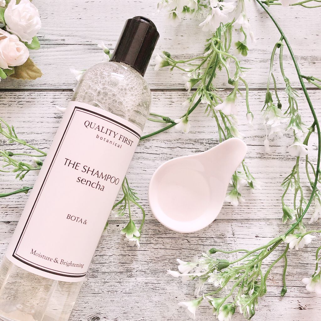 ボタアンド ザ シャンプー <sencha>/クオリティファースト/市販シャンプーを使ったクチコミ（3枚目）