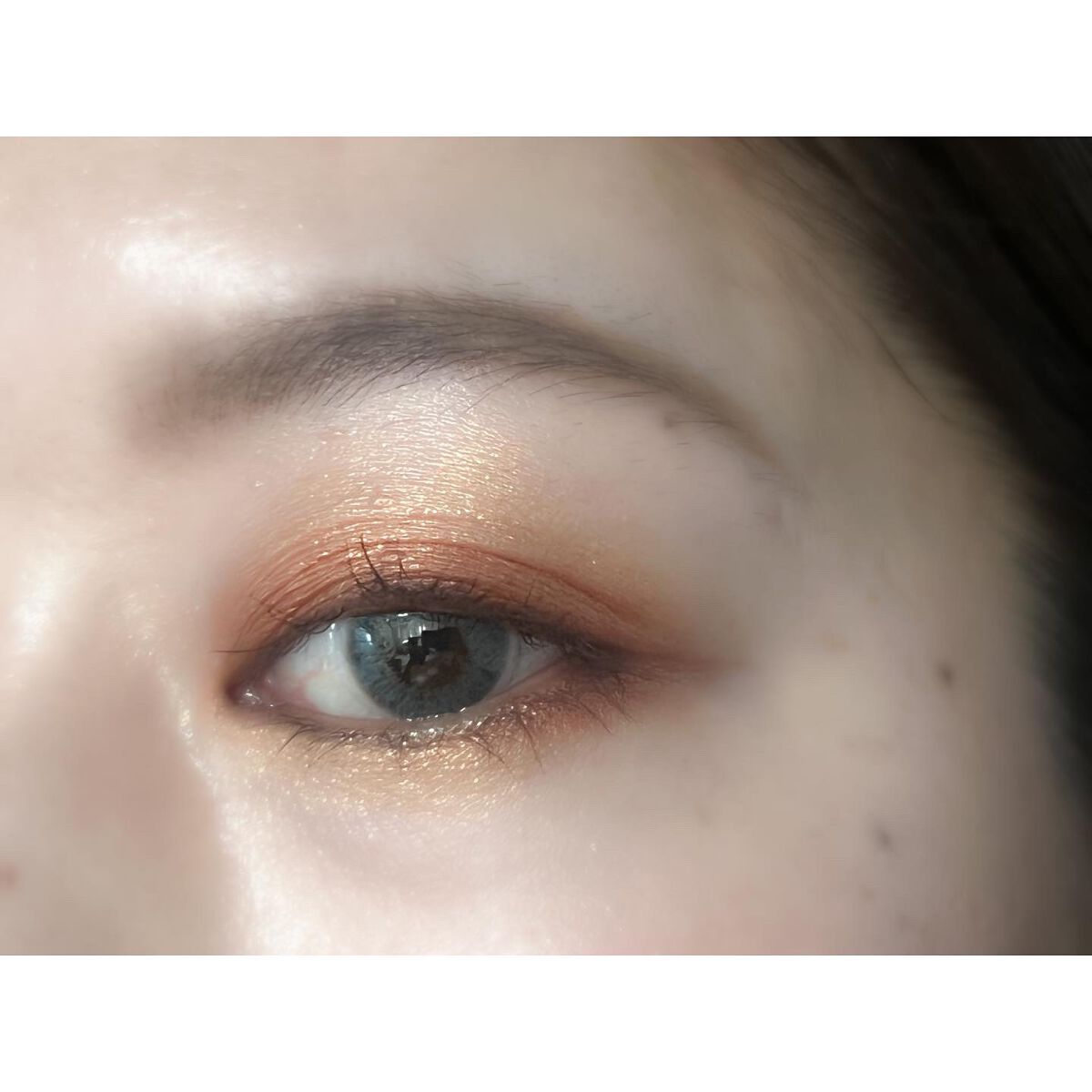 アディクション ザ アイシャドウ スパークル 008SP Garnish Sun/ADDICTION/単色アイシャドウを使ったクチコミ（2枚目）