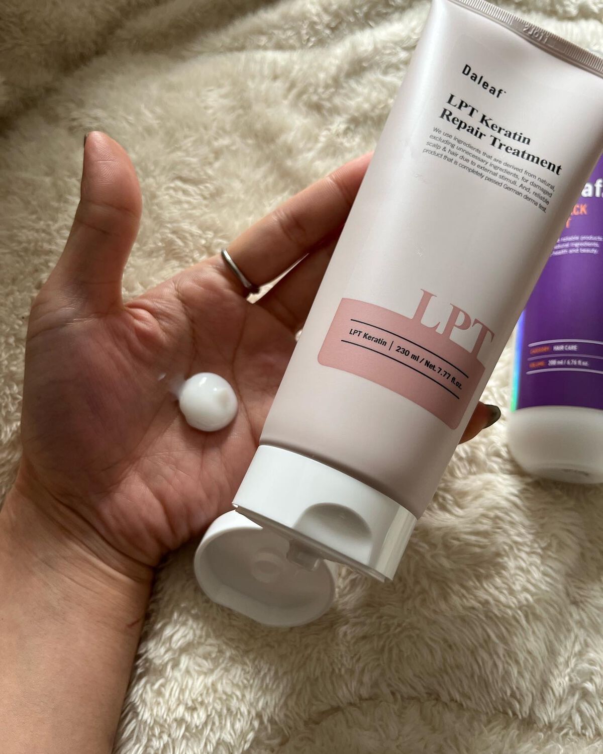 LPTケラチンリペアトリートメント/Daleaf/洗い流すヘアトリートメントを使ったクチコミ(7枚目)