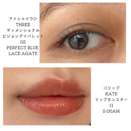 ディメンショナルビジョンアイパレット/THREE/アイシャドウパレットを使ったクチコミ(2枚目)