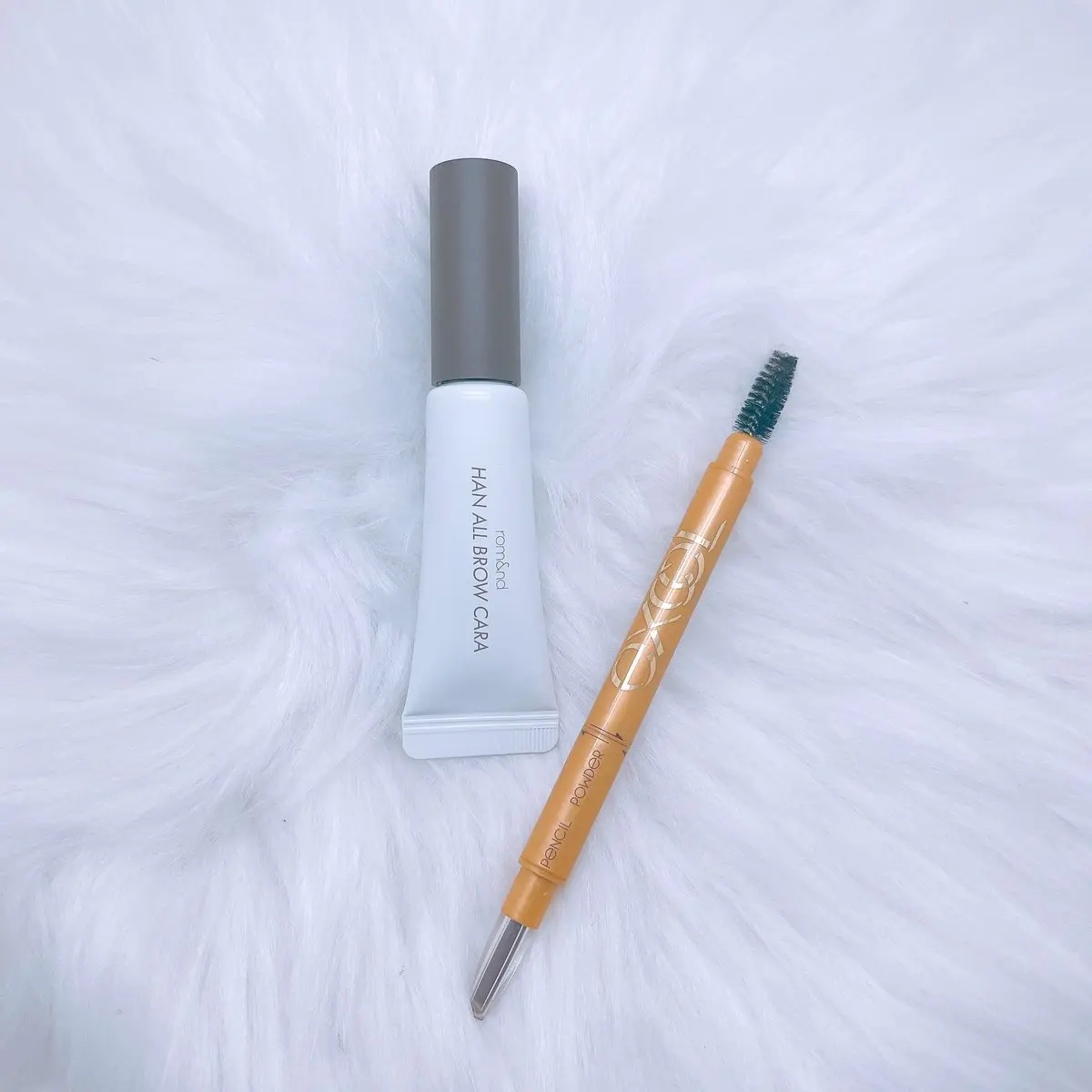 ハンオールブロウカラ/rom&nd/眉マスカラを使ったクチコミ（1枚目）