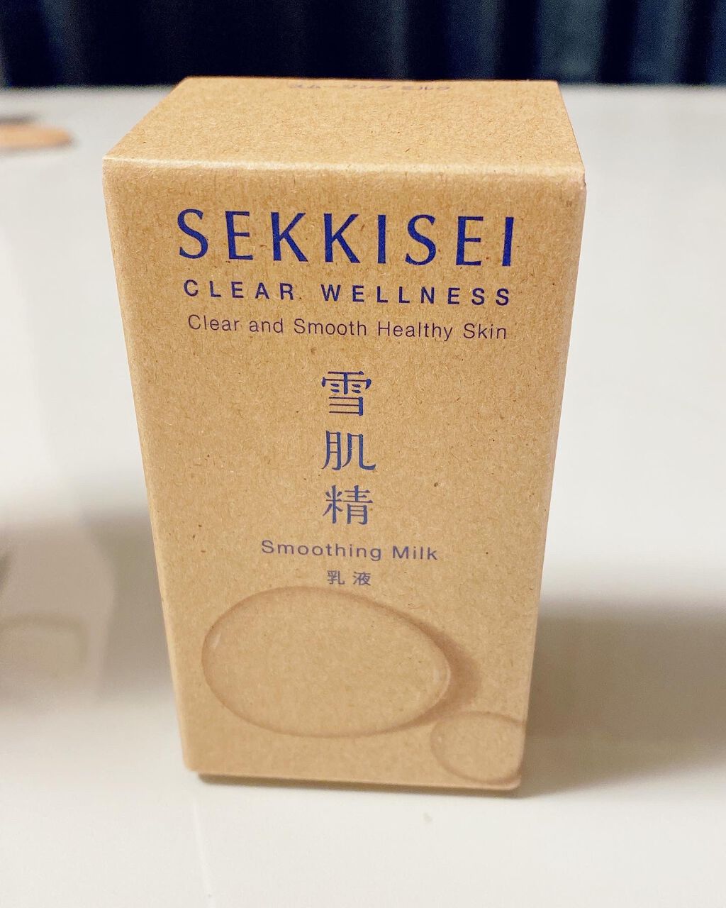 クリアウェルネス スムージング ミルク 本体 90ml/雪肌精/乳液を使ったクチコミ（1枚目）