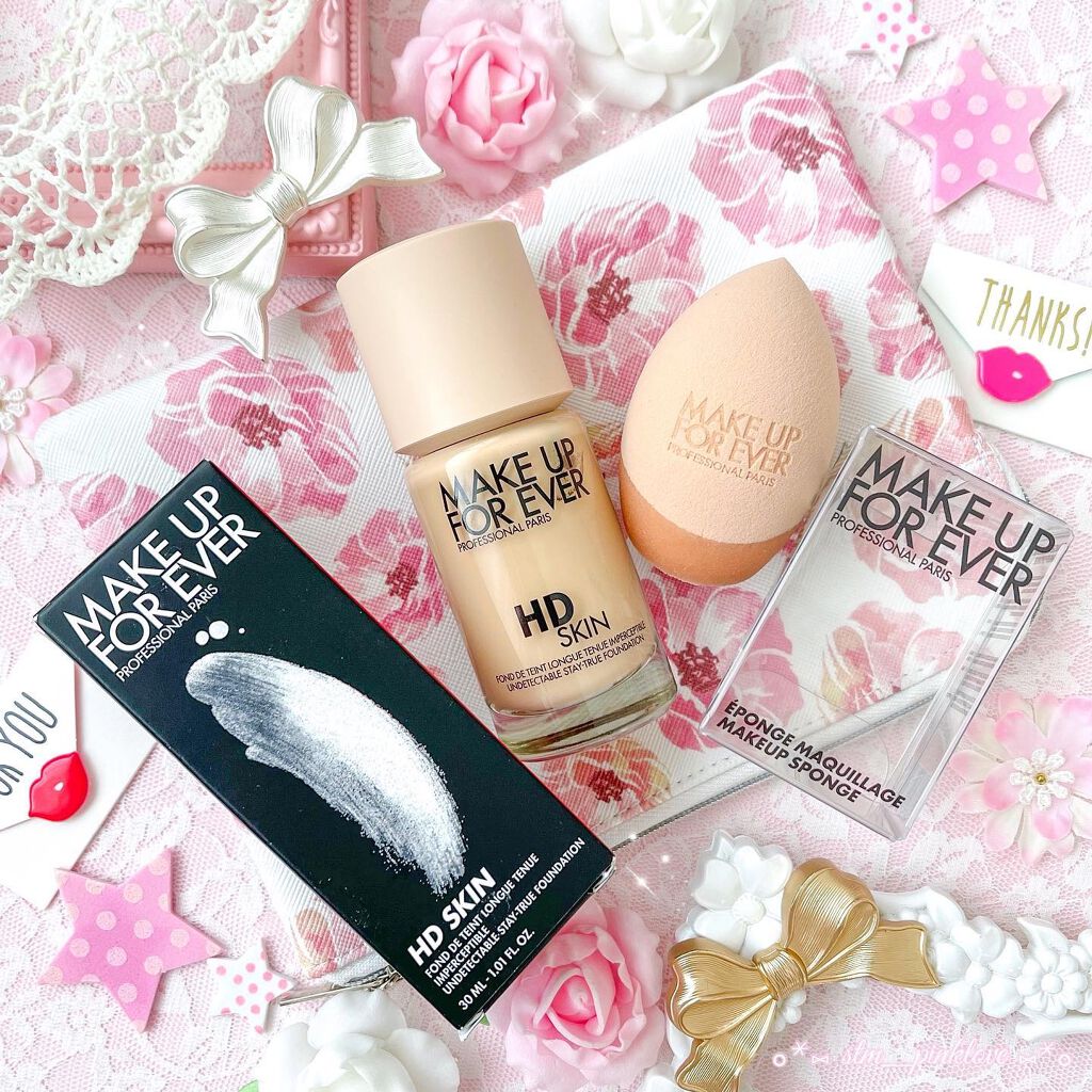 HDスキンファンデーション/MAKE UP FOR EVER/リキッドファンデーションを使ったクチコミ（1枚目）