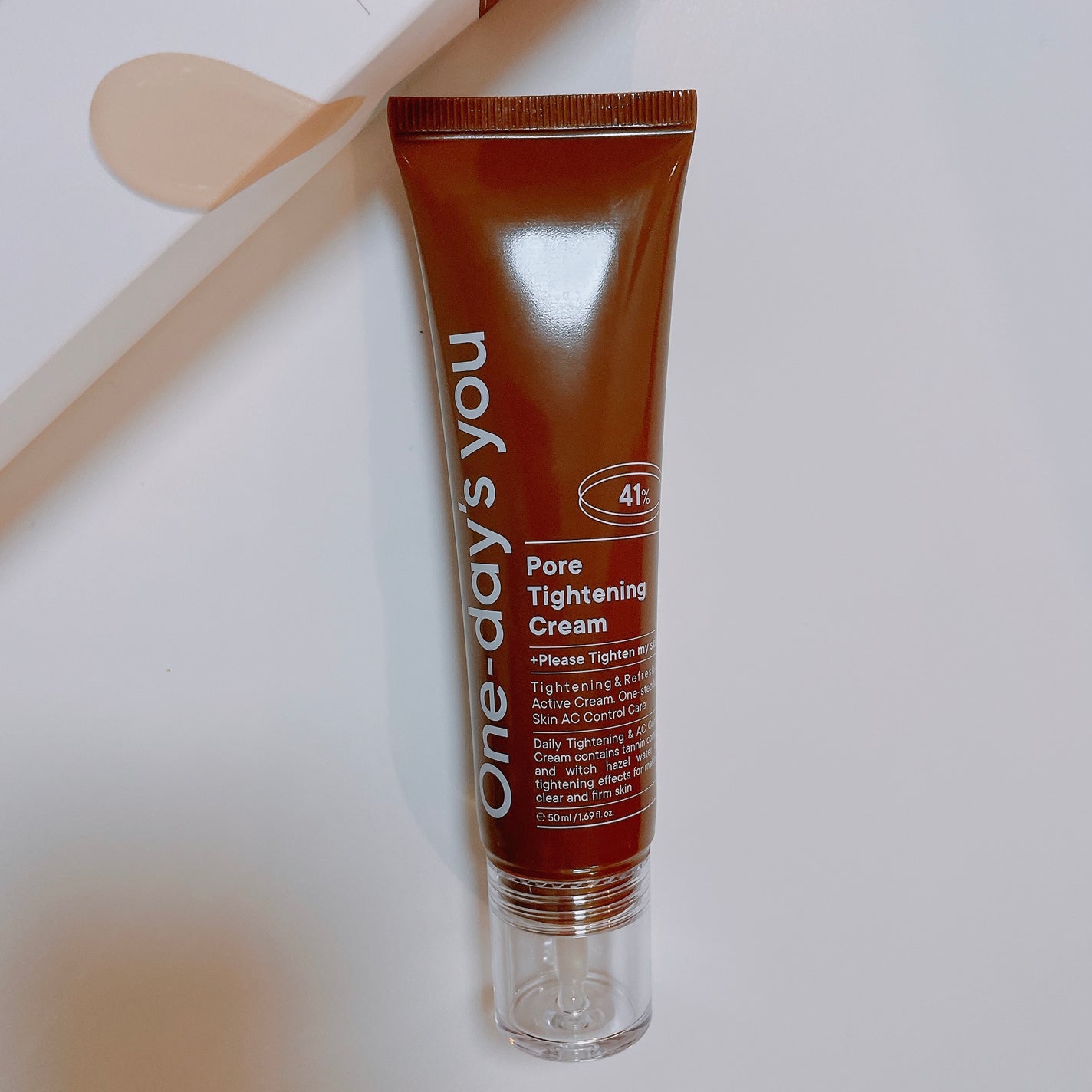 ポアタイトニングクリーム/One-day's you/フェイスクリームを使ったクチコミ(1枚目)