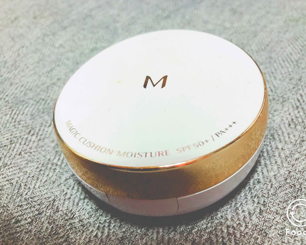 M クッション ファンデーション(モイスチャー)/MISSHA/クッションファンデーションを使ったクチコミ（1枚目）