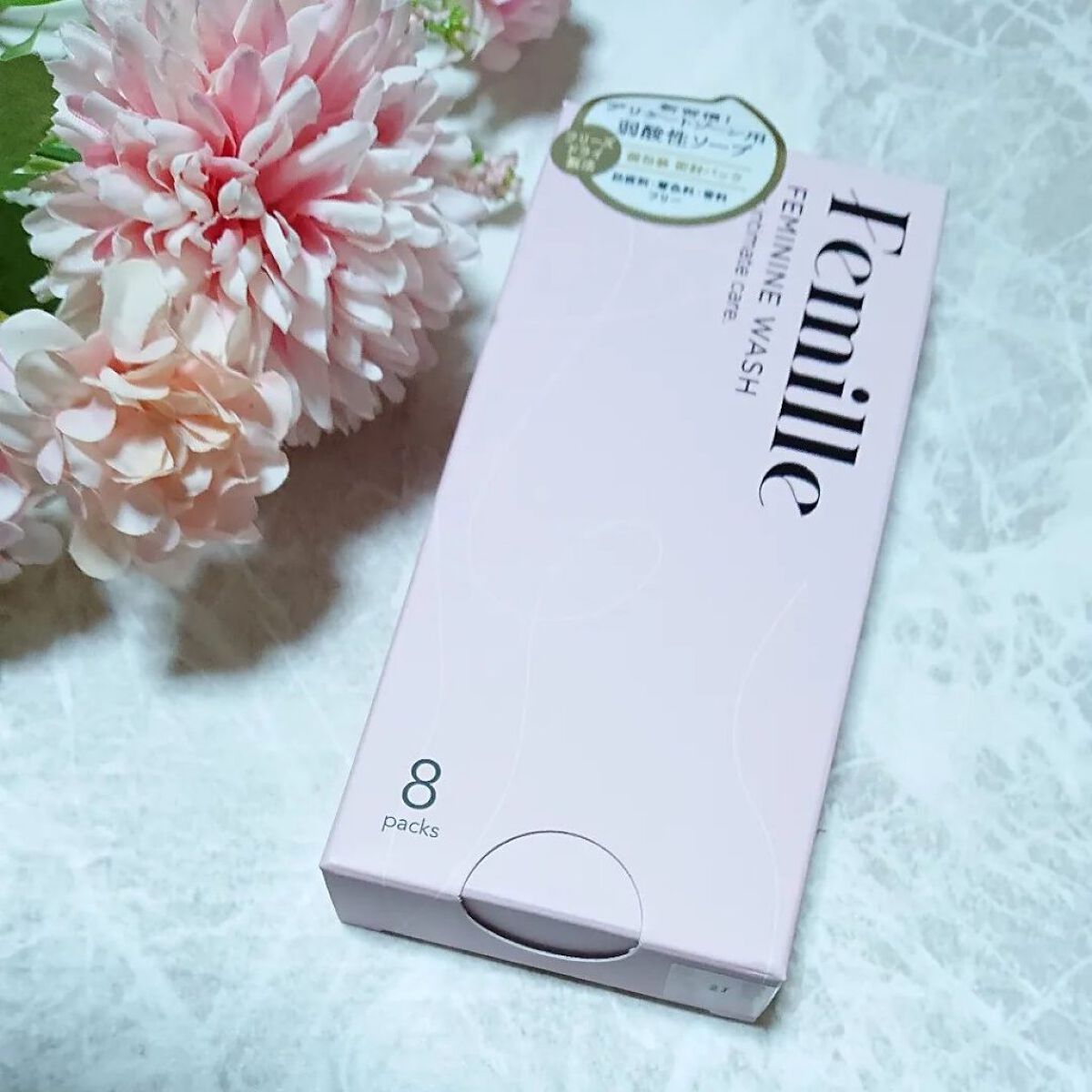 フェミニンウォッシュFD 8 packs/Femille/デリケートゾーンケアを使ったクチコミ（1枚目）