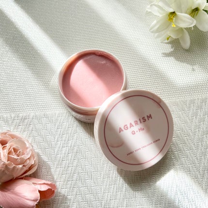 キューミースウィートボムタラソスクラブ ピオニーブーケの香り/AGARISM/ボディスクラブを使ったクチコミ(3枚目)