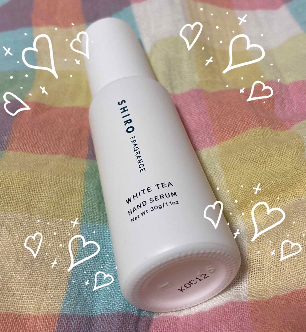 ホワイトティー ハンド美容液/SHIRO/ハンドクリームを使ったクチコミ（1枚目）