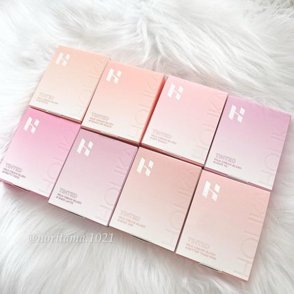 ティンテッドミルククリームブラッシュ /HOLIKA HOLIKA/ジェル・クリームチークを使ったクチコミ(6枚目)