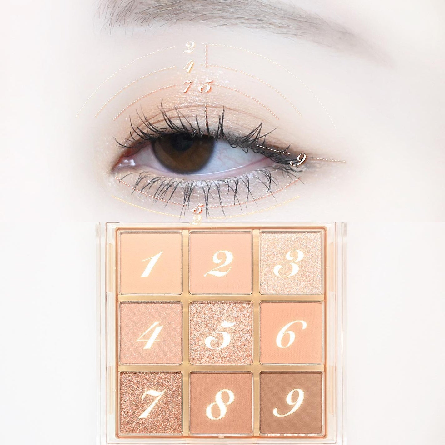 KEYBO FALL IN LOVE SHADOW PALETTE/keybo/アイシャドウパレットを使ったクチコミ(6枚目)