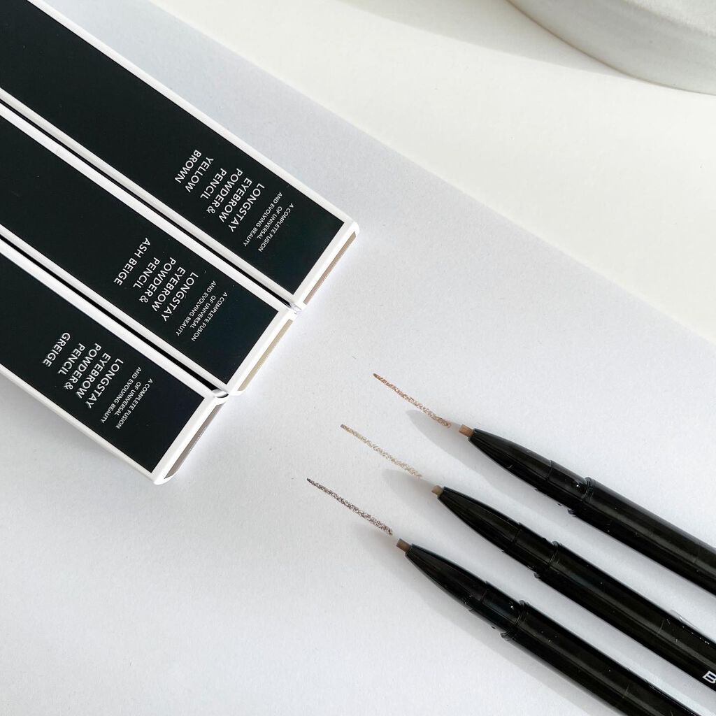 ロングステイ アイブロウパウダー&ペンシル/ブリリアージュ/アイブロウペンシルを使ったクチコミ(2枚目)