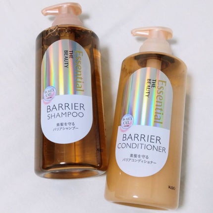 ザビューティ 髪のキメ美容素髪を守る バリアシャンプー/コンディショナー/エッセンシャル/シャンプー・コンディショナーを使ったクチコミ(1枚目)