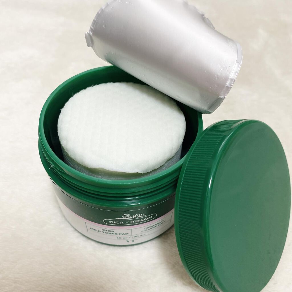 CICA マイルドトナーパッド/VT/トナーパッドを使ったクチコミ(2枚目)