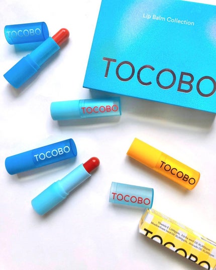 グラスティンティッドリップバーム/TOCOBO/リップバームを使ったクチコミ(1枚目)