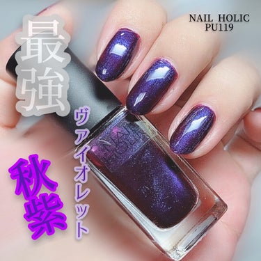 ネイルホリック Dark Fantasy Color/ネイルホリック/マニキュアを使ったクチコミ（1枚目）