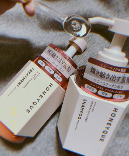 リッチグロス シャンプー シャイニー/ヘアトリートメント シャイニー/ハニーク/市販シャンプーを使ったクチコミ(1枚目)