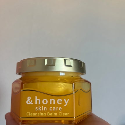 アンドハニー クレンジングバーム クリア/&honey/クレンジングバームを使ったクチコミ(1枚目)