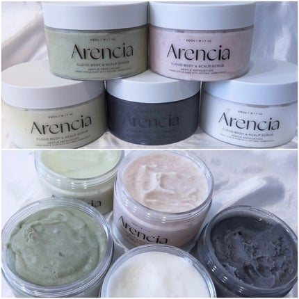 フレッシュクラウドスクラブ ラベンダー&ペア/アレンシア/ボディスクラブを使ったクチコミ(3枚目)