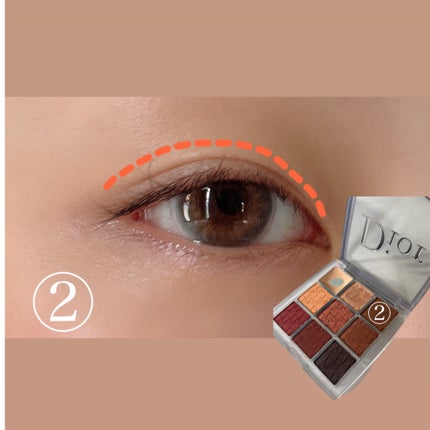 ディオール バックステージ アイ パレット/Dior/アイシャドウパレットを使ったクチコミ(5枚目)