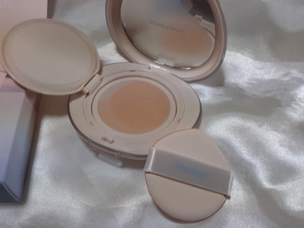 ブリージンググロークッション/Healus/クッションファンデーションを使ったクチコミ(4枚目)