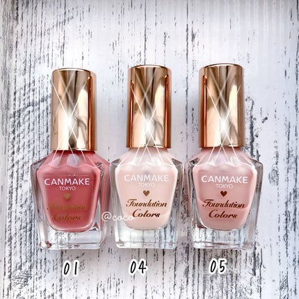 ファンデーションカラーズ/キャンメイク/マニキュアを使ったクチコミ(3枚目)