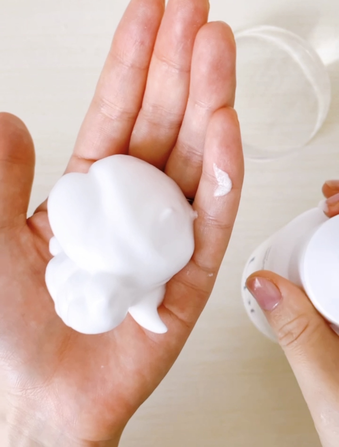 クリーミーホイップウォッシュ/Upt/泡洗顔を使ったクチコミ（2枚目）