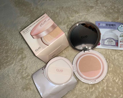 キル カバー ピンク グロウ クリーム クッション/CLIO/クッションファンデーションを使ったクチコミ(1枚目)
