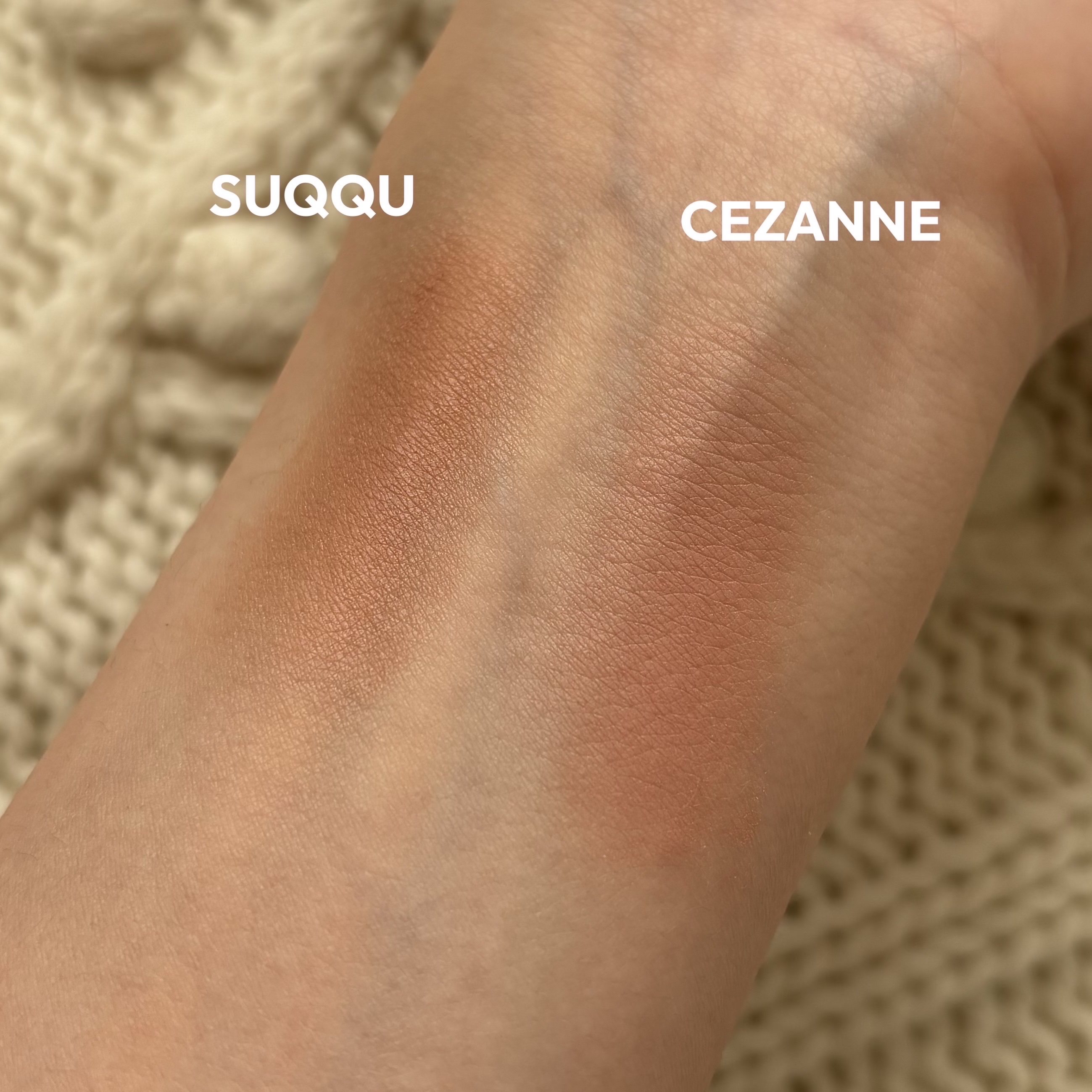 メルティング パウダー ブラッシュ/SUQQU/パウダーチークを使ったクチコミ（3枚目）